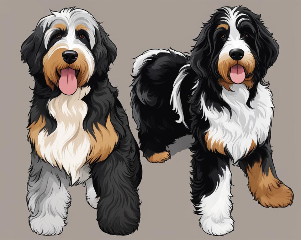 Bernedoodle Coat Types and Colors