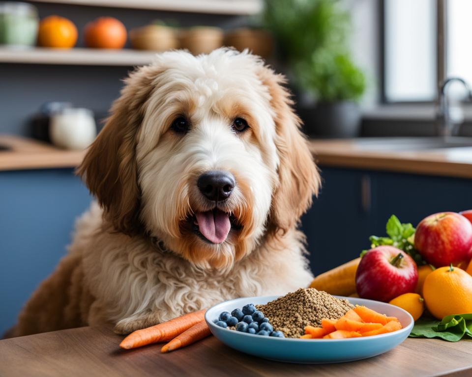 Bernedoodle diet and nutrition