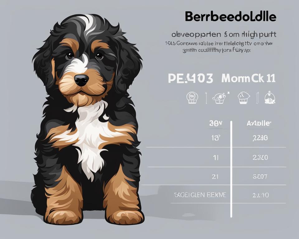 Bernedoodle weight and height