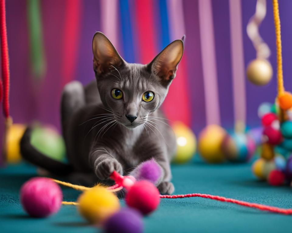 Best Toys for Oriental Shorthairs