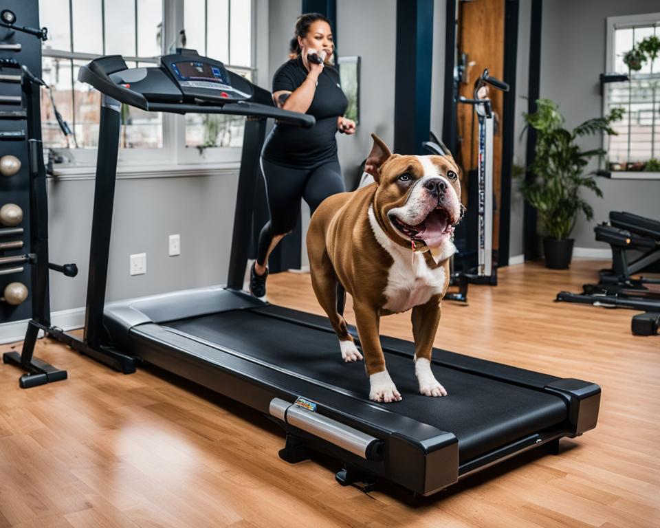 Exercise routines for American Bullies
