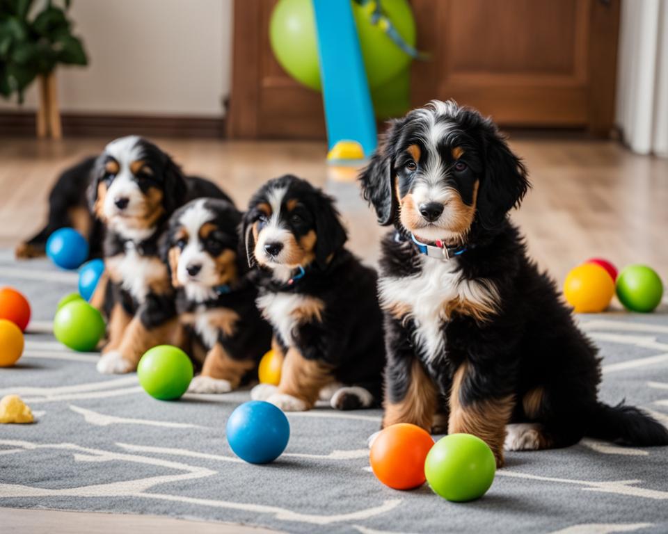 Training Bernedoodle Puppies