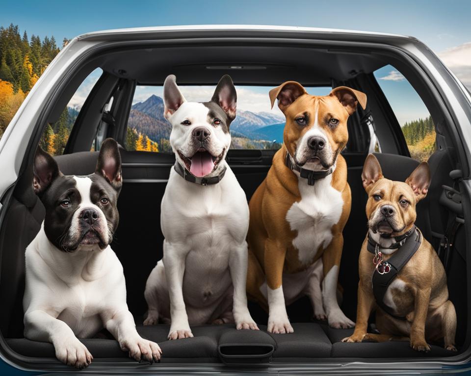 Traveling with American Bullies