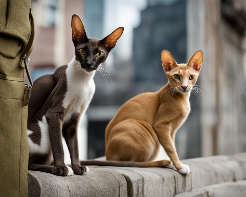 Traveling with Oriental Shorthairs
