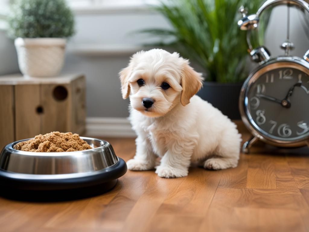 Importance of routine in Maltipoo training