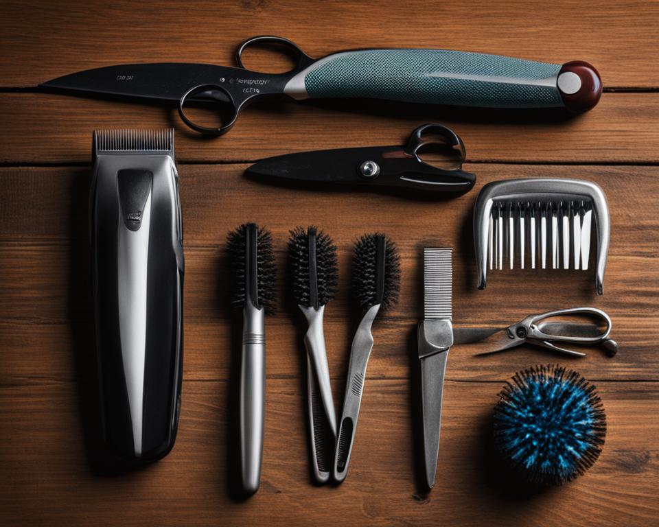 Labradoodle grooming tools