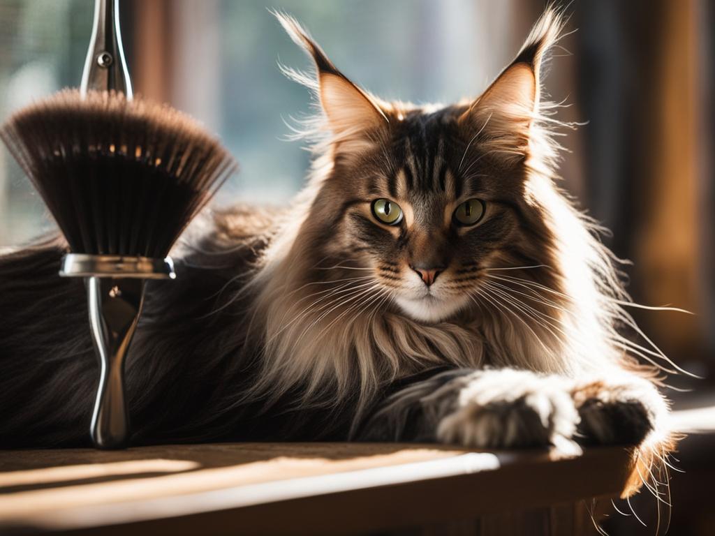 Maine Coon grooming techniques