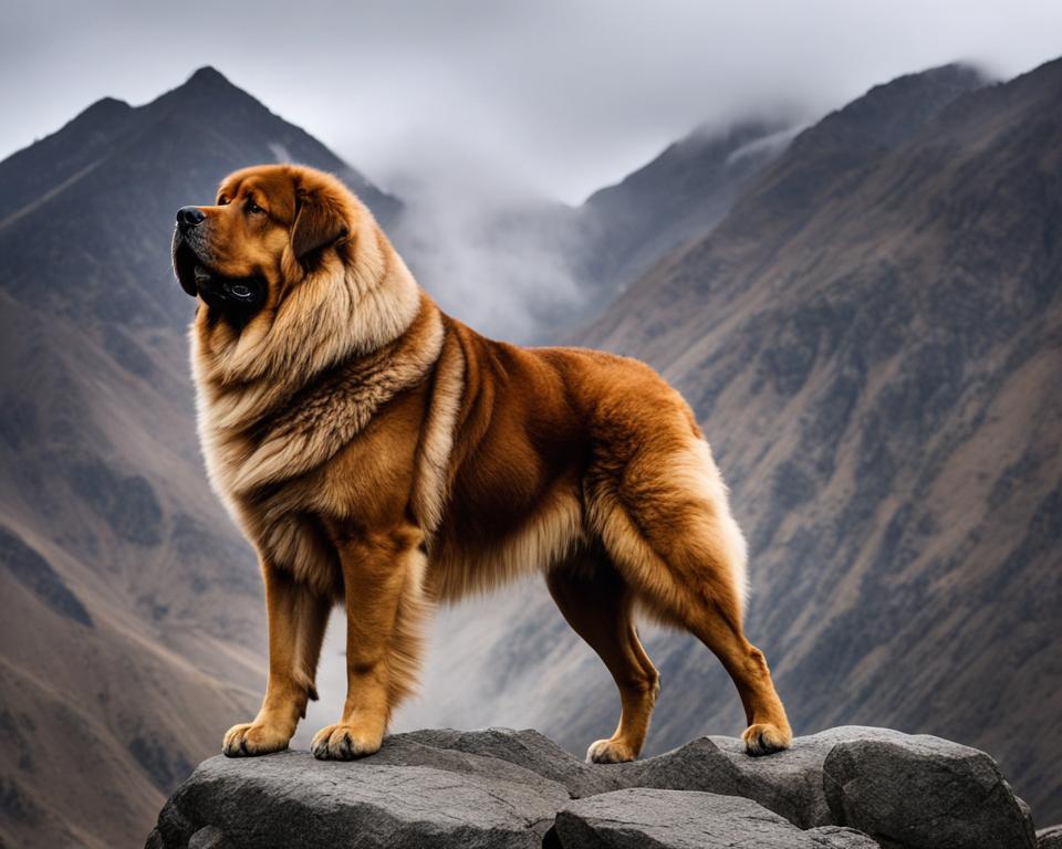 Protective Instincts of Tibetan Mastiff