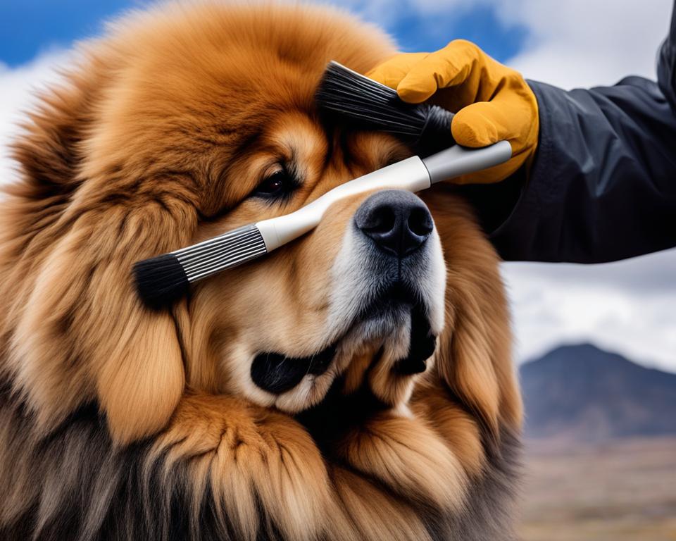 Tibetan Mastiff coat care