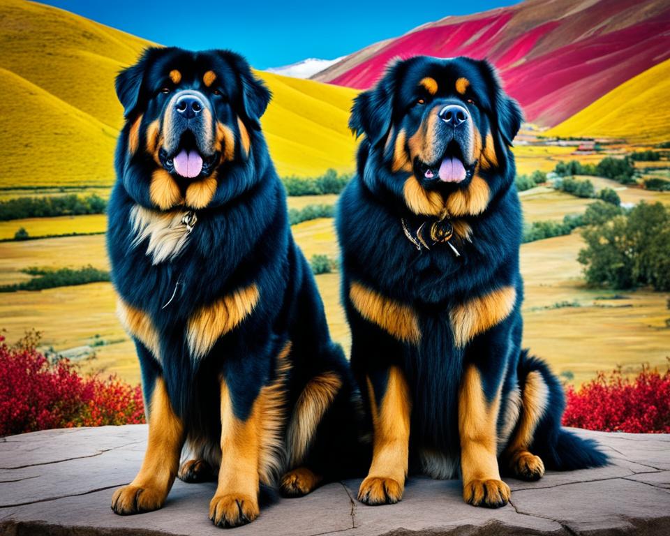 Tibetan Mastiffs in Art