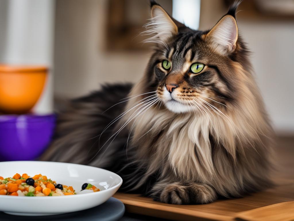 best cat food for Maine Coon