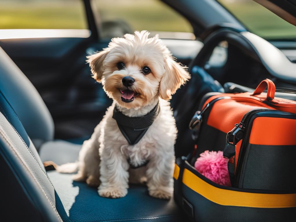 dog-friendly travel with maltipoo