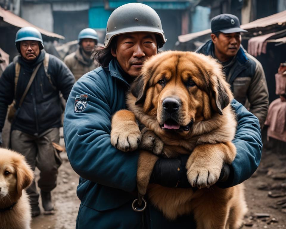 dog rescue from Asia