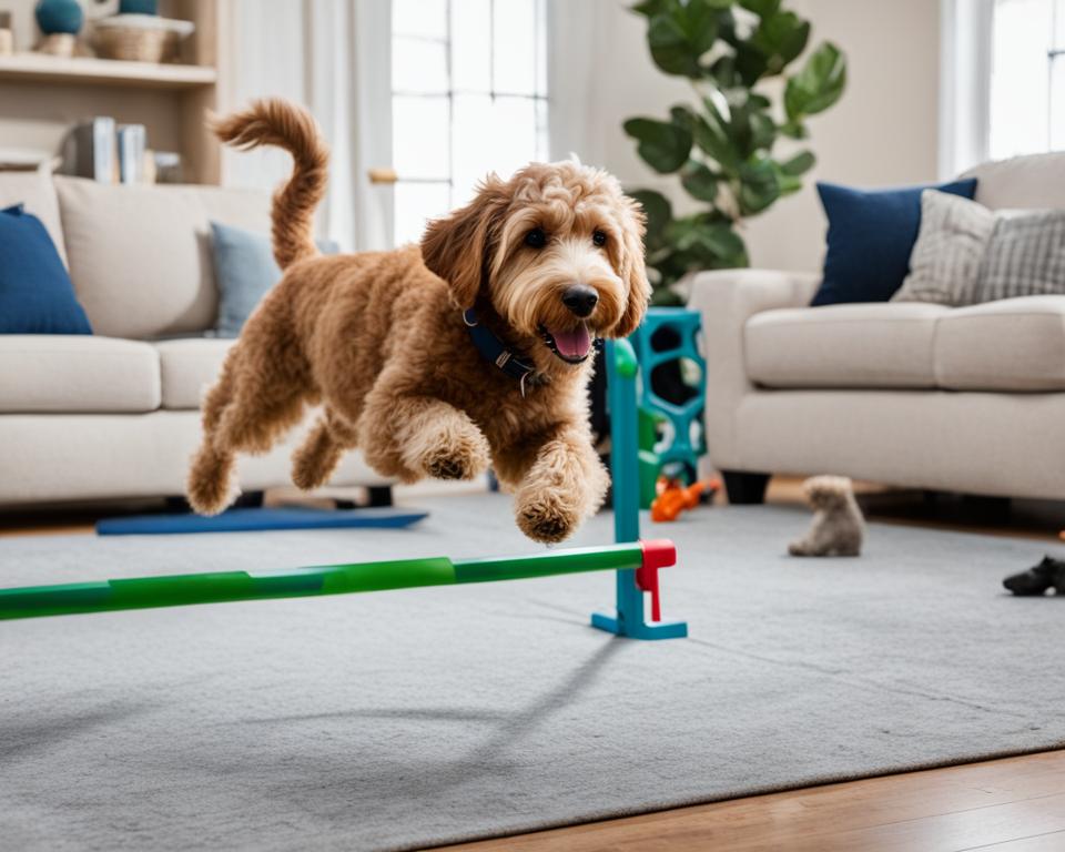 indoor exercise for labradoodles