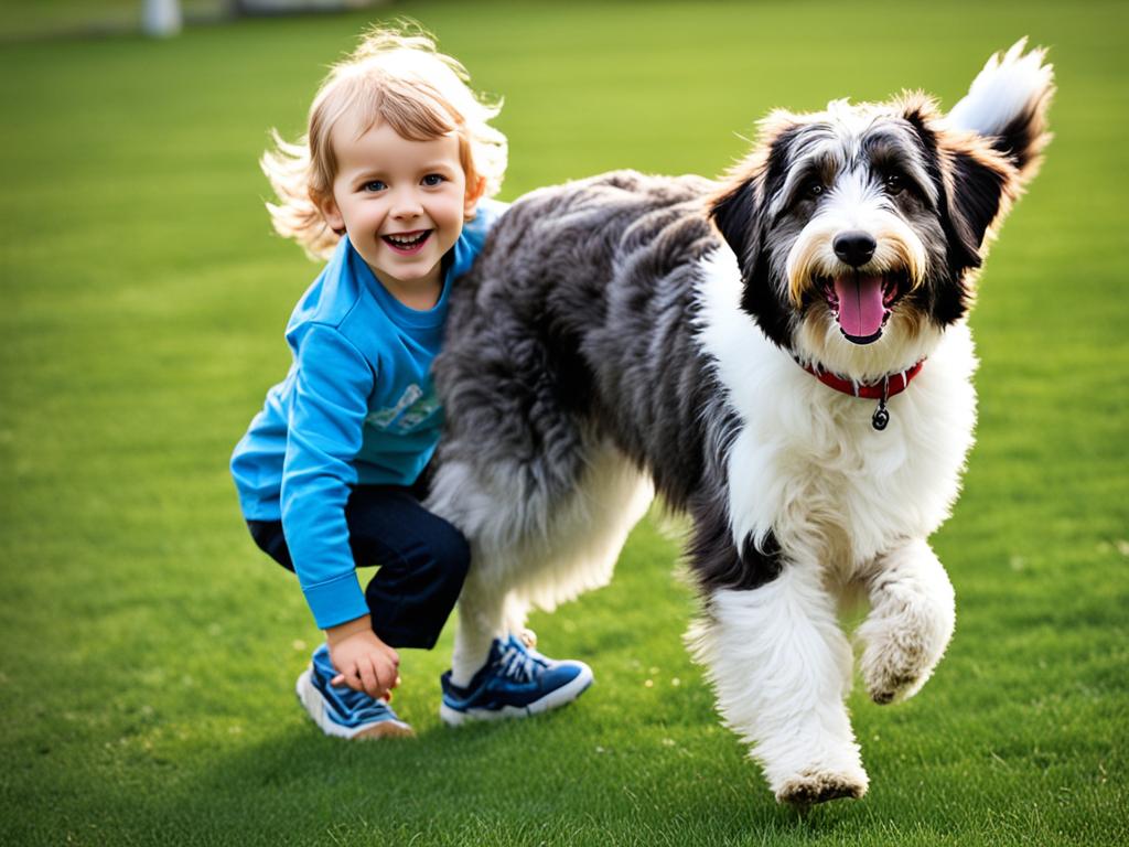 Aussiedoodle temperament with kids