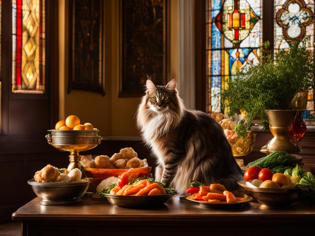 High-quality nutrition for Maine Coons