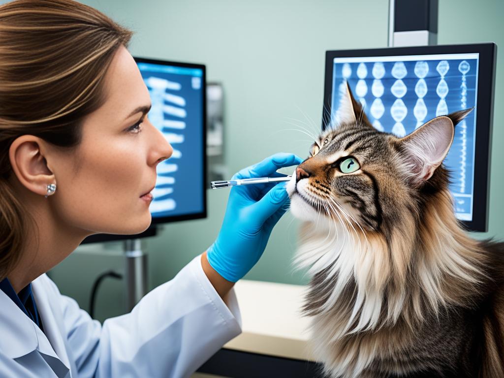 Maine Coon health screening and genetic testing
