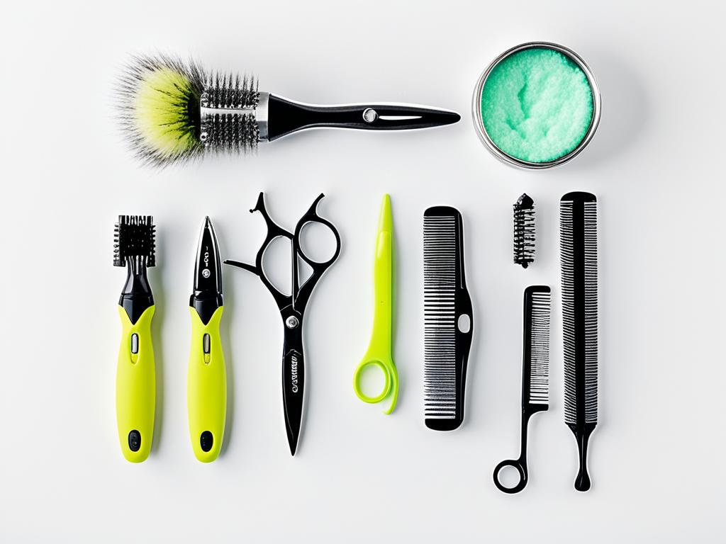 Pomsky grooming tools