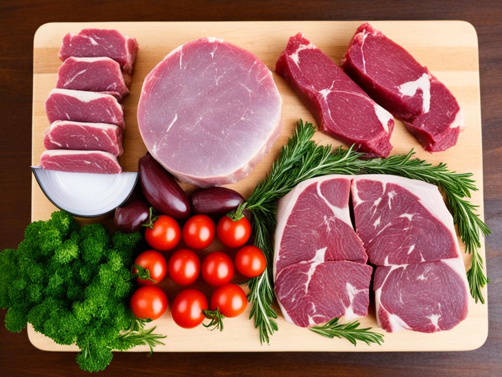 Pomsky raw meat options
