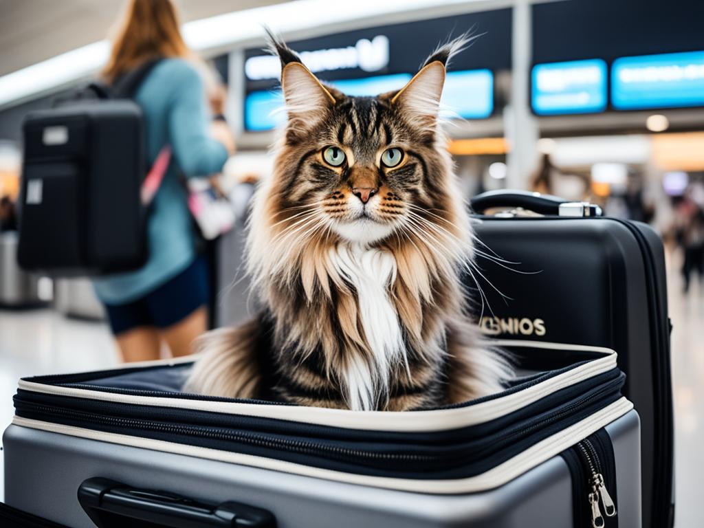 managing travel anxiety in Maine Coons