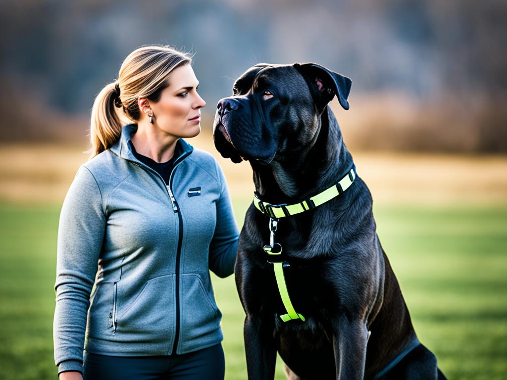 Crafting the owner-dog relationship with a Cane Corso