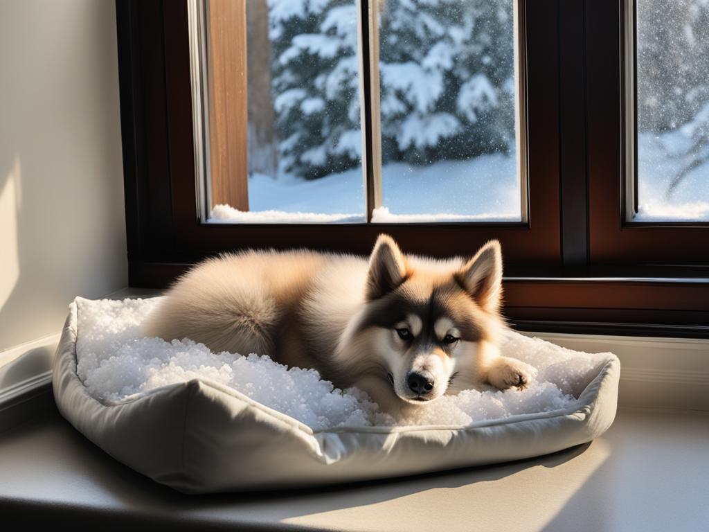 Winter care tips for Pomskies