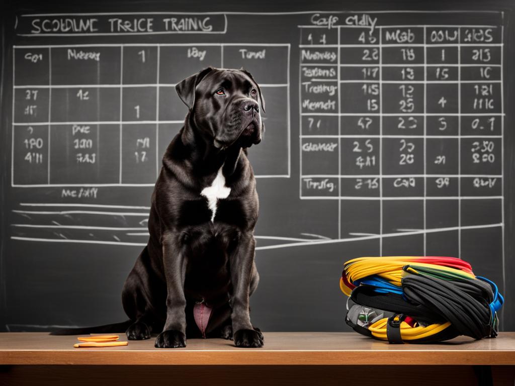 Cane Corso Obedience Training Schedule